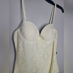 Shape fx Crochet One Piece Swim-NWT
